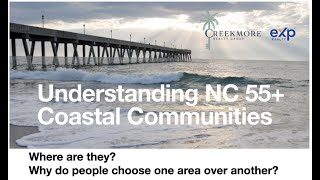 NC Coastal 55+ Communities, Where are they?