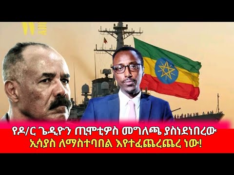 የዶ ር ጌዲዮን ጢሞቲዎስ መግለጫ ያስነደነበረው ኢሳያስ ለማስተባበል እየተፈጨረጨረ ነው