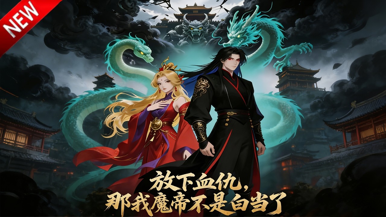 💥【新番上线】叶家满门被灭，叶轩获上古魔餐传承，吞妖道灭大周，终成天帝！《放下血仇，那我魔帝不是白当了？》全集 Multi SUB #热血 #漫剧 #动漫魔女