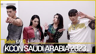 Kcon Saudi Arabia 2023 Behind | Kard Behind