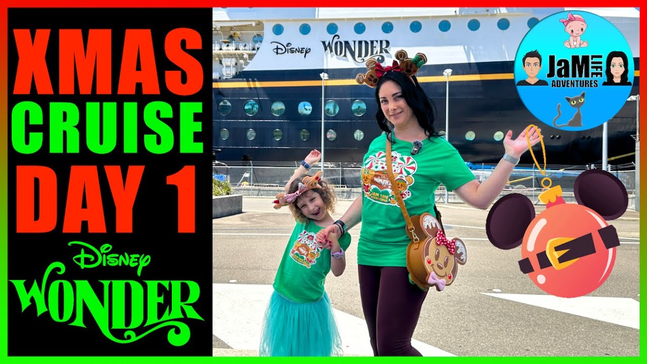 Disney Wonder Christmas Cruise Embarkation Day 🎄🎅🏻😃👍🏼🏰🇦🇺
