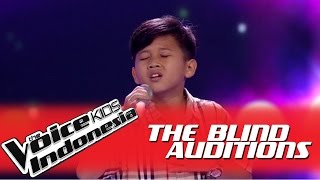 Alde 'Kamu' I The Blind Auditions I The Voice Kids Indonesia GlobalTV 2016