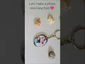 resin photo keychain making #artshorts #resinart #ytshorts #trendingshorts #keychain