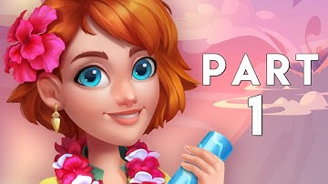 HAWAII MATCH 3 MANIA Walkthrough Gameplay part 1 LEVEL 1 TO 7