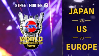 Street Fighter League: World Championship - FAV Gaming vs. Bandits vs. 00Nation