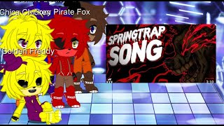 Fnaf 1 React To Bury Me In Metal Read Description