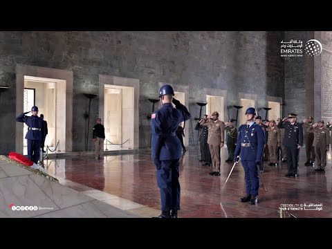 قائد الحرس الوطني يبحث التعاون مع قيادة الدرك العامة التركية ويزور ضريح أتاتورك