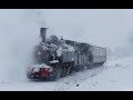 Le Velay-Express sous la neige du 13 Mai 2018 en Haute-Loire