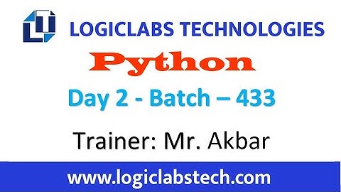 Python (Day 2) (Batch  - 443)