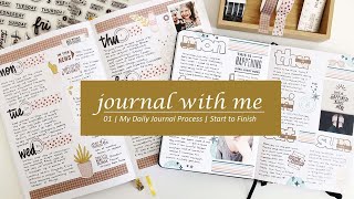 Daily Journal | My Process From Start to Finish