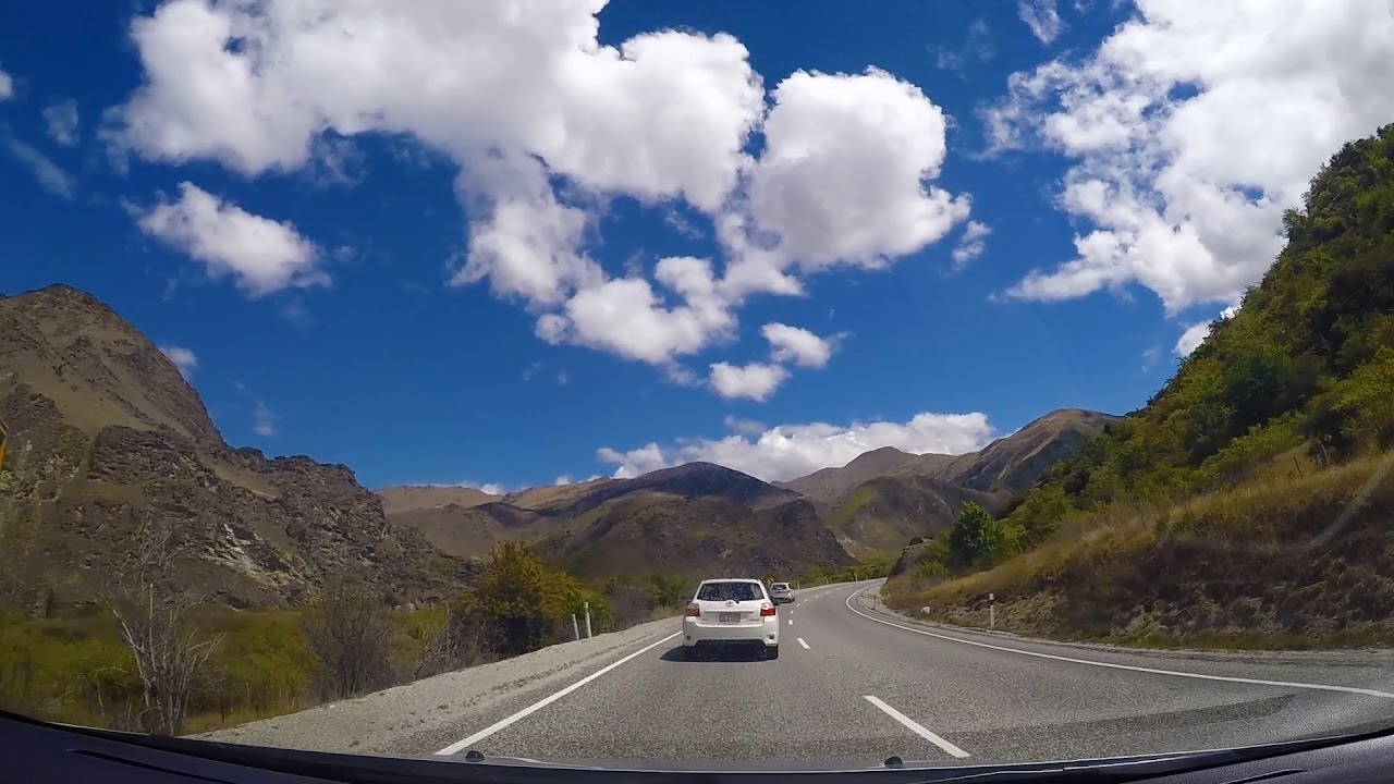 New Zealand: Lake Tekapo to Queenstown - YouTube