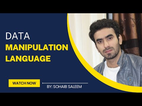 What is Data Manipulation Language?