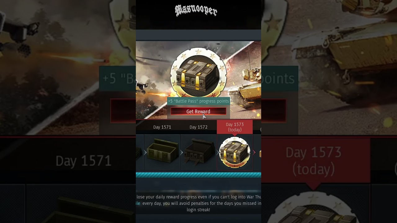 Daily Login Record - Day 1573 