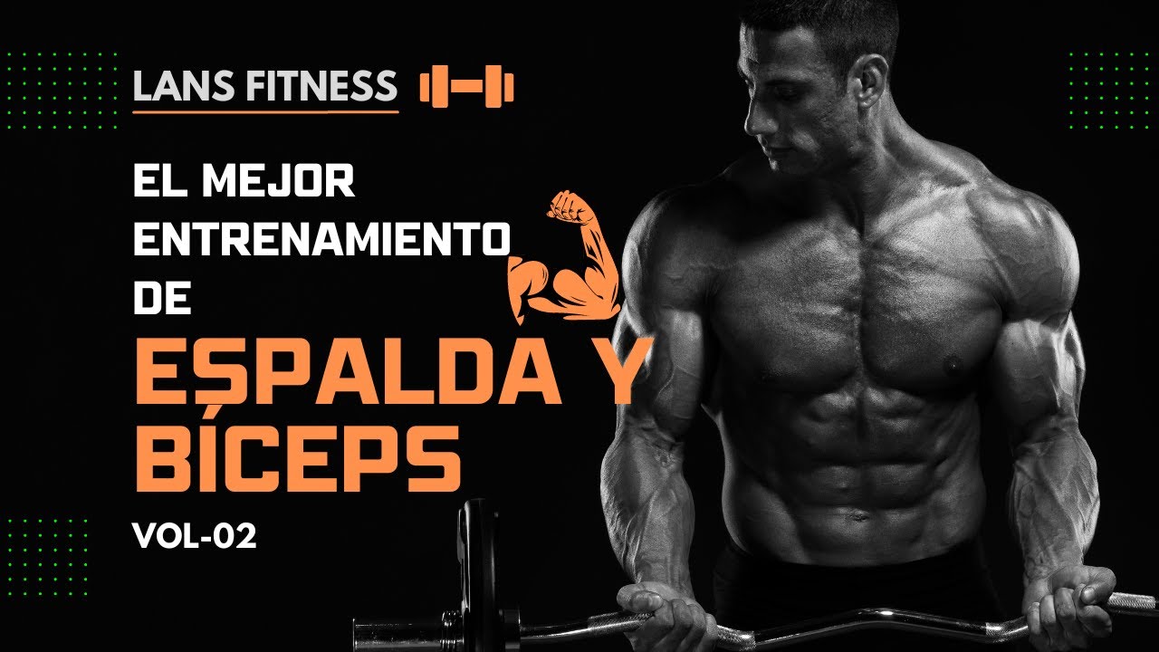 TOP 6 MEJORES EJERCICIOS PARA TU RUTINA DE ESPALDA Y BICEPS #gym # ...