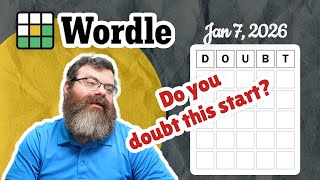 No doubt | Wordle #1663 (Jan 7th, 2026)