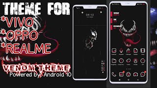 vivo theme itz | venom theme for vivo | OPPO | realme screenshot 5
