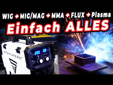 Kinderleicht ALLES Schweißen! Das wohl einfachste Kombigerät überhaupt