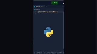 "Merry Christmas" in 15 different #programming languages #christmas #merrychristmas #2023 screenshot 5