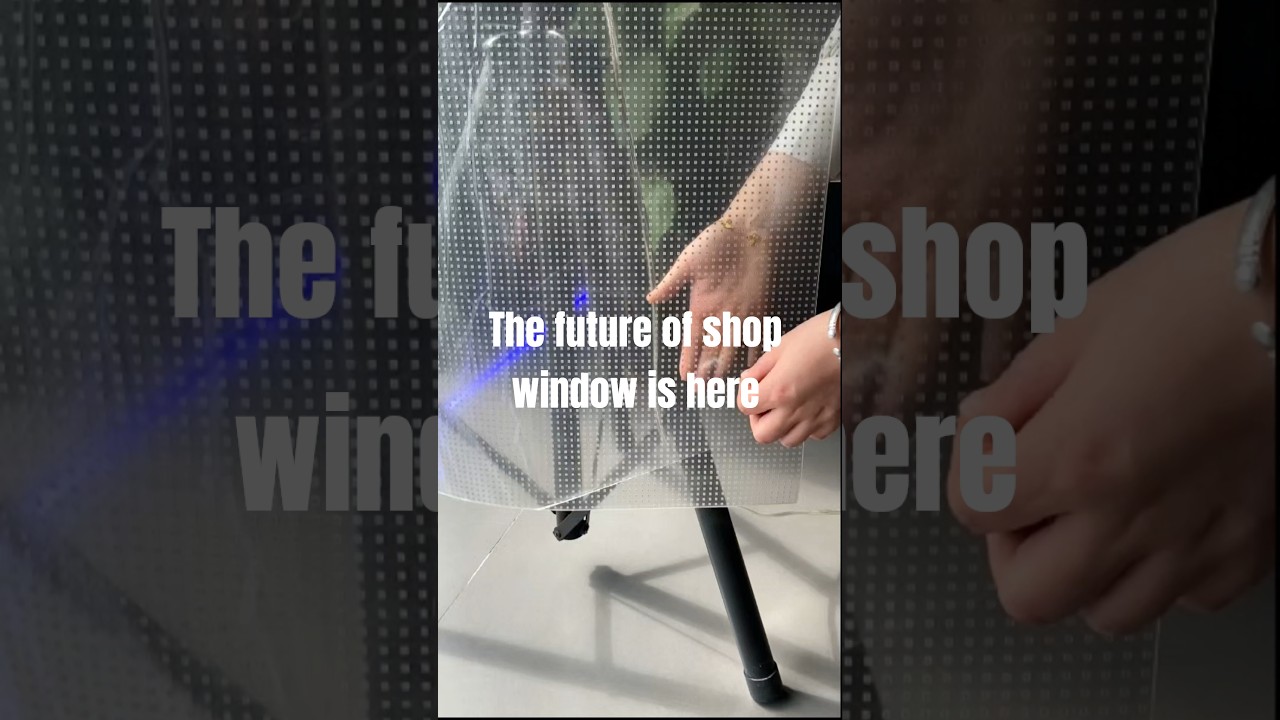 The future of shop windows is here