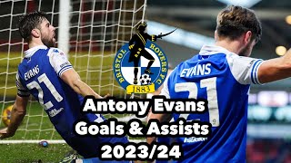 Antony Evans | All 19 Bristol Rovers Goals & Assists 2023/24