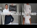 BRANDY MELVILLE FALL/WINTER BASICS TRY ON HAUL