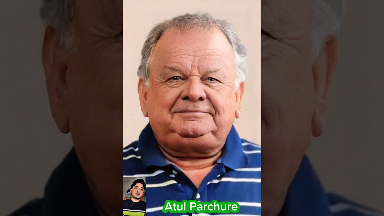 Atul Parchure 🫣 old & young face transformation 