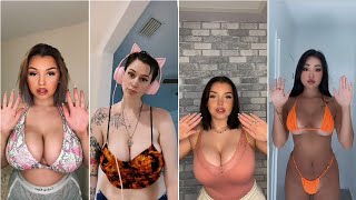 Girls Hands Up And Bounce For You Tiktok Queens Challenge