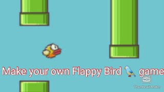 Make a flappy bird game in code.org