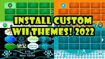 How to install Custom Wii Menu Themes in 2022 (Outdated)
