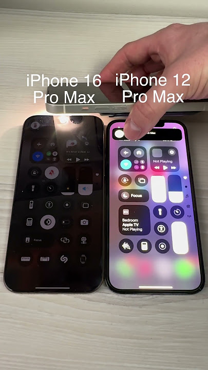 iPhone 12 Pro Max vs 16 Pro Max Brightness Test! ☀️🔥 Which One Wins? #iPhone16ProMax #TechTest
