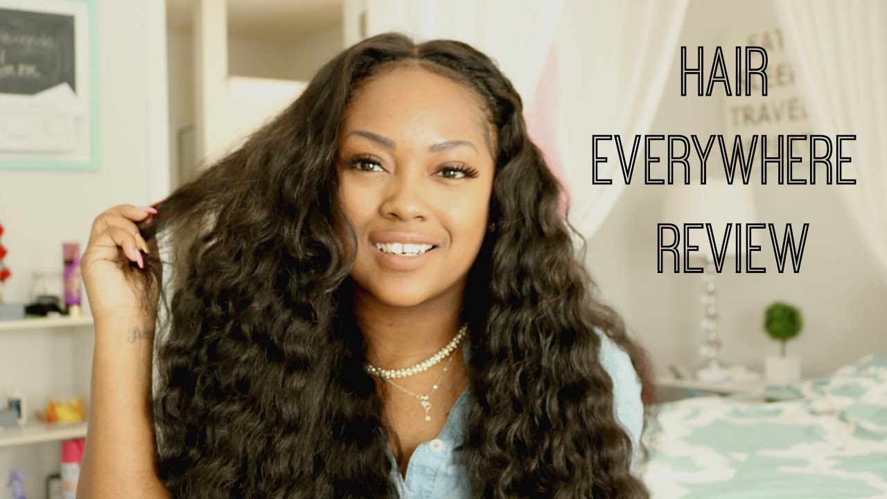 Thickest Bundles Ever HAIR EVERYWHERE Deep Wave Review YouTube