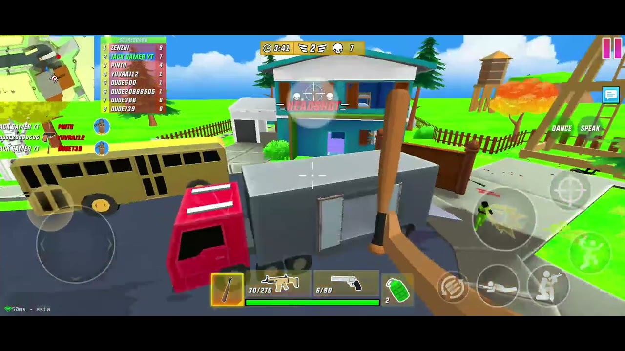 Jack Gamer YT DTW Multiplayer Noobtown 26 kills