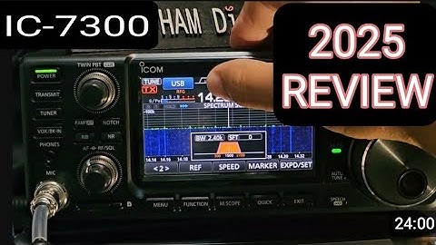 ICOM IC-7300 , 2025 UNBOX & REVIEW