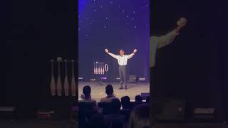 Juggling Act Highlights at World Festival of Magic Tour 2022 🤹‍♂️ #juggling #artist #shorts