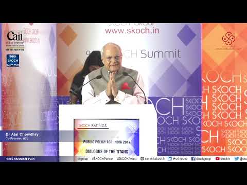 Award & Acceptance -96th SKOCH Summit