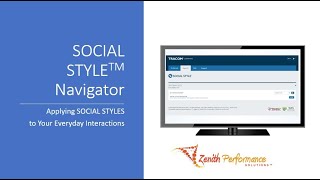 Social Style Navigator