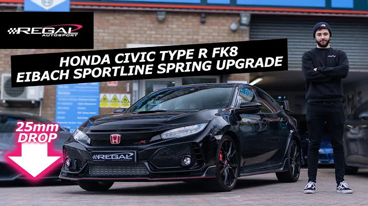 Civic Type R FK8 Eibach Sportline Springs [with before & afters]
