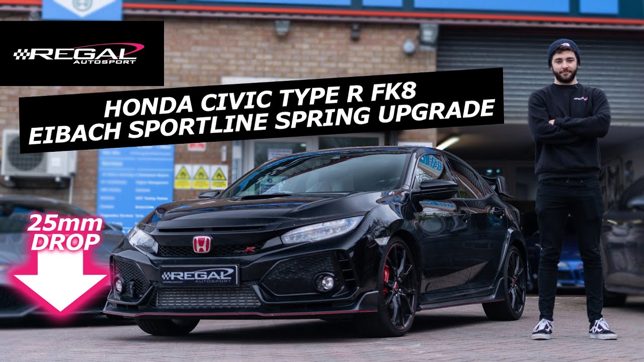 New Eibach Performance Sportline Lowering Springs for Honda Civic Type R FK8 17