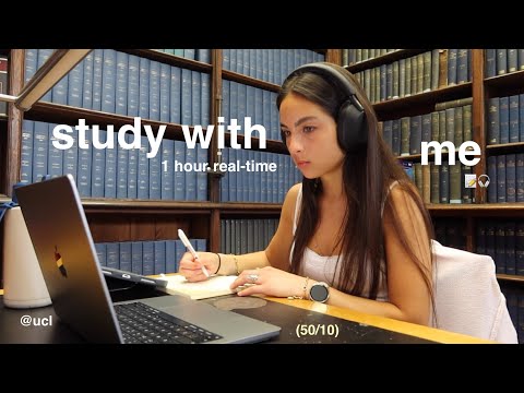 Click to subscribe💌
https://www.youtube.com/channel/UCfiPlabDIrXLwJz4NPrKEyQ

Heyy, first time uploading a real-time study with me:) This has been requested a few times so I thought I'd film ome during my library session today to see how it does! Let me know if you guys find these useful/motivating to study cause they're so east to film - especially during exam szn I'll be in the library a LOT haha so if you want me to upload more or even 2/3 hour ones lmk🫶
Thank you all for studying with me today and I wish you the best of luck on any upcoming exams xx

my socials
instagram https://www.instagram.com/amyycheah/
tik tok  https://www.tiktok.com/@amyycheah
pinterest https https://www.pinterest.co.uk/amyycheah/

my amazon storefront https://www.amazon.co.uk/shop/amycheah
link to my favourite LED mask https://go.shopmy.us/p-50192356

business inquiries
amycheah@sixteenth.com

FAQ!
how old are you? 19
what camera do you use?
canon g7x mark iii
what do you edit with? 
final cut pro x
where do you live? UK 
ethnicity? wasian hehe (half chinese malaysian half english)

current subscriber count

-ams💕