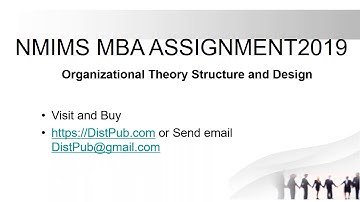 Organizational Theory Structure and Design