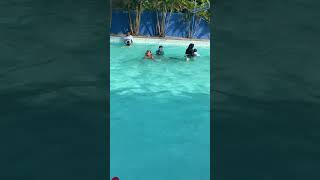 Latihan berenang  pemula di Ganesha Langensari