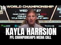Kayla Harrison Reacts to Possible UFC Future, PFL Championships &amp; Fight vs. Taylor Guardado