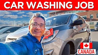Car Washing Driving Job in Canada