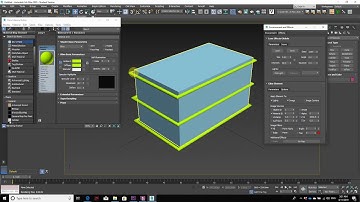 How to Create External Lights for a Building in 3DS MAX, Neon Lights (4)