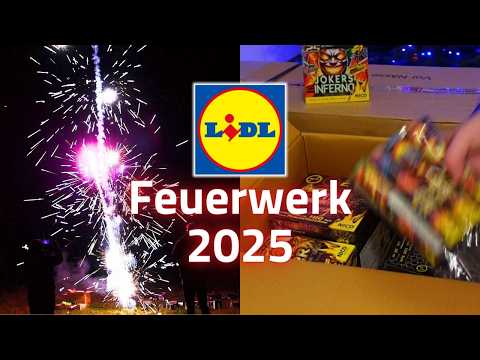 🧨 Lidl New Year's Eve Fireworks TEST 😱💥 UNBOXING & TEST | PyroExtrem