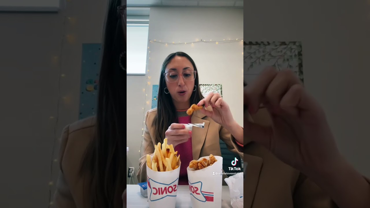 Lunch at school: sonic