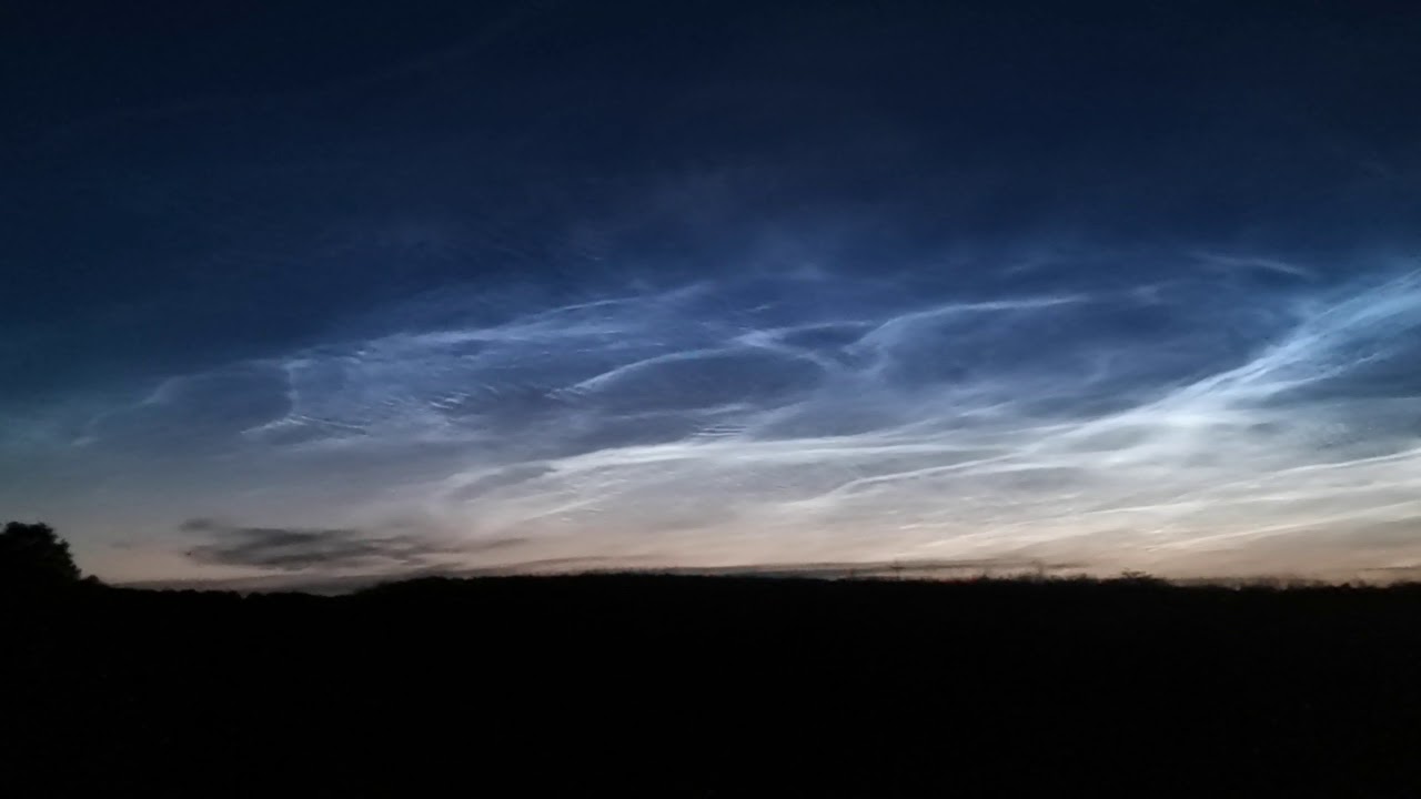 Noktilucentni oblaci, 21.06.2019. Tinjan