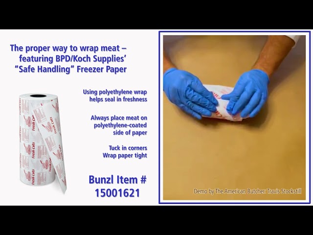 Freezer Wrap Paper Sheets, Prevent Freezer Burn