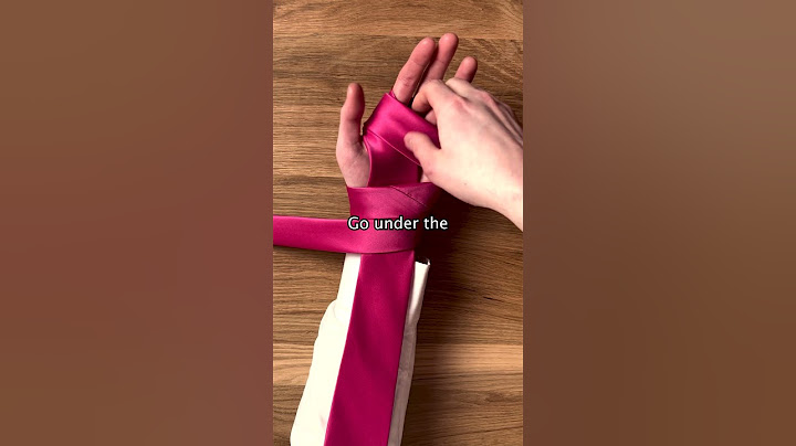 How to TIE A TIE under 10 seconds!