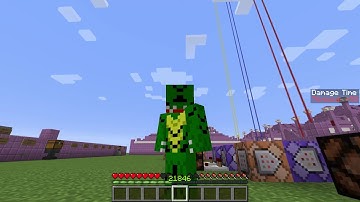 Minecraft 1.13 Automatic Damage Dealer